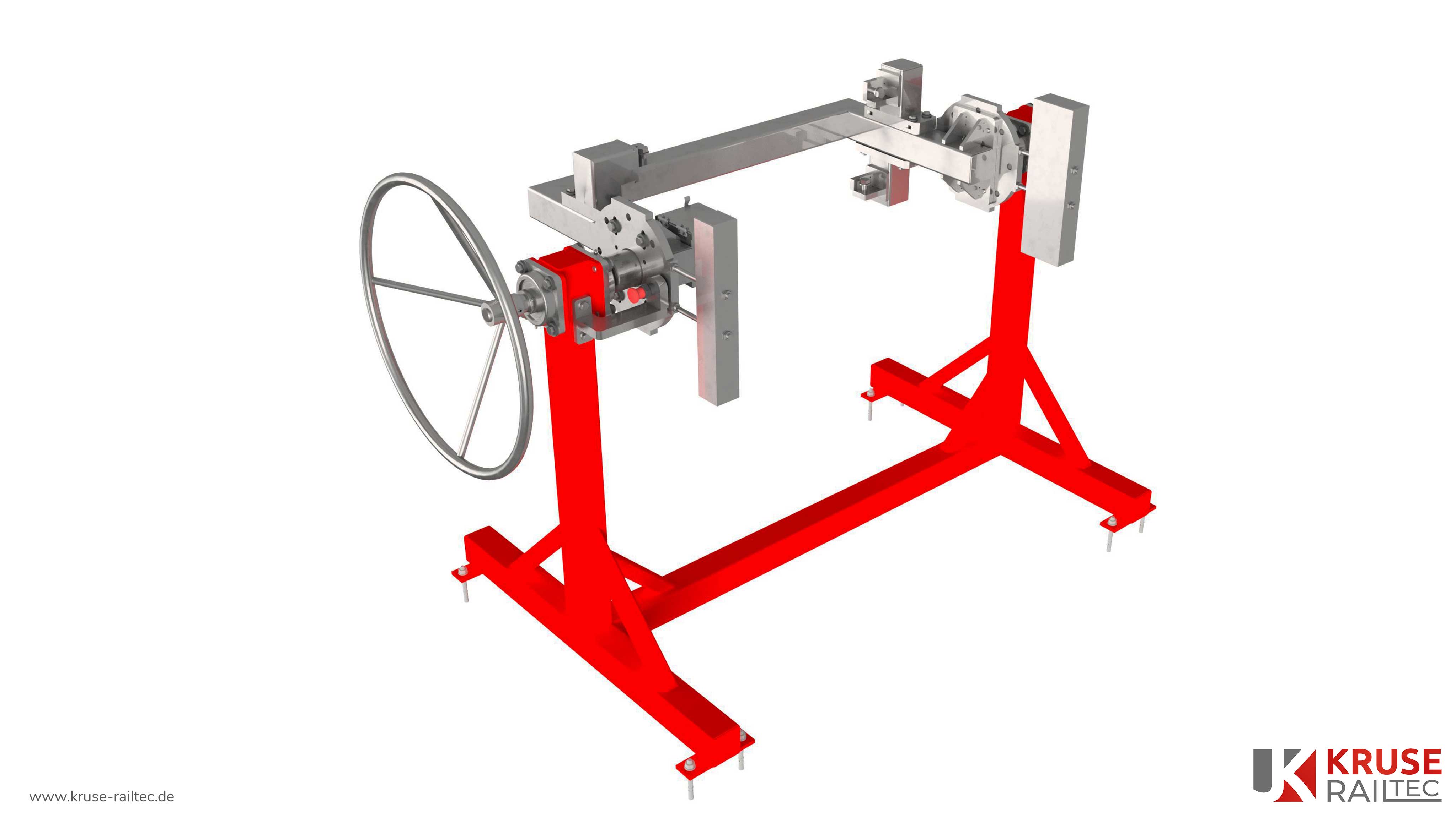 Drehvorichtung für Fahrmotoren