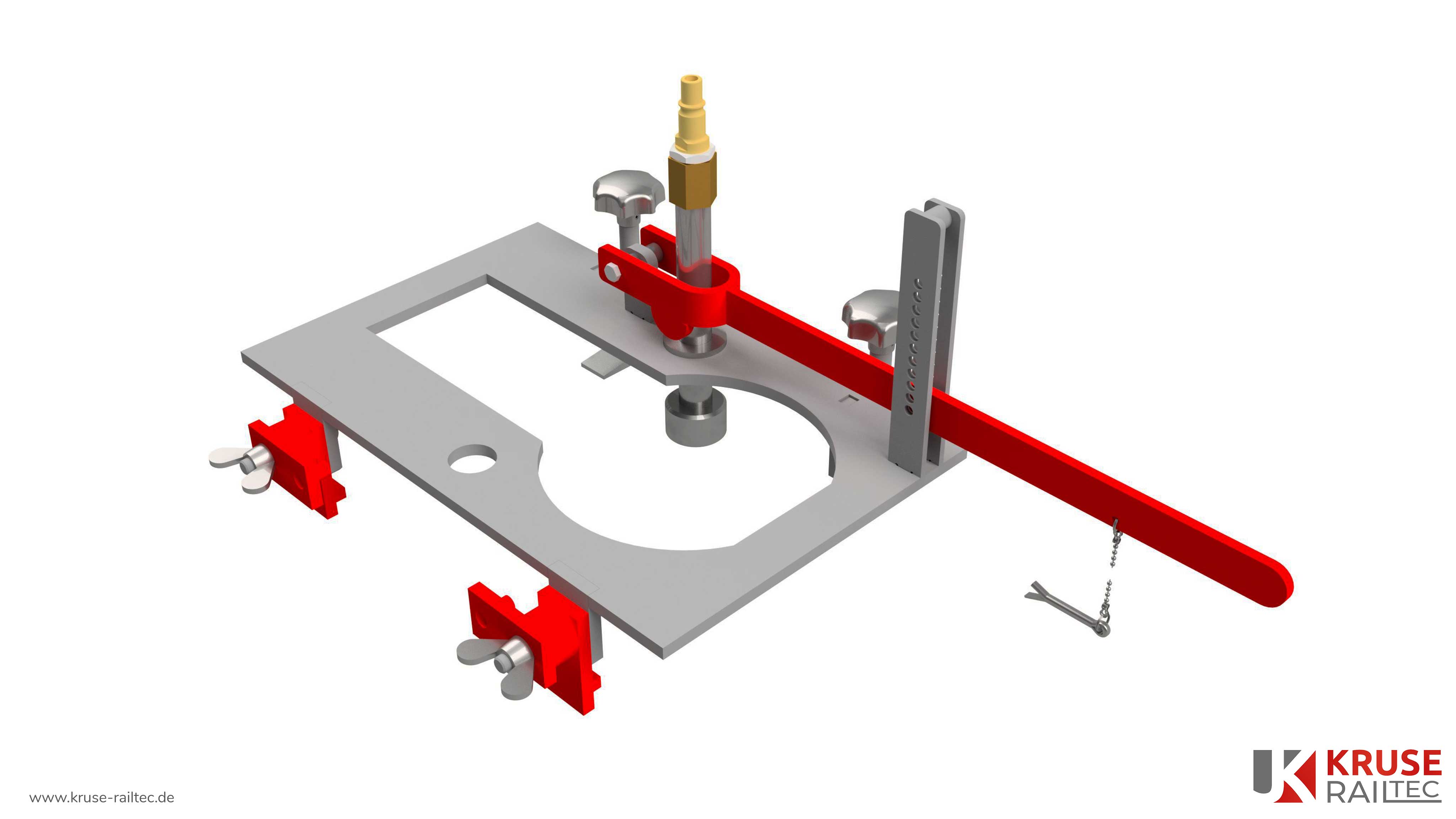 Gestell für Luftanschluss
